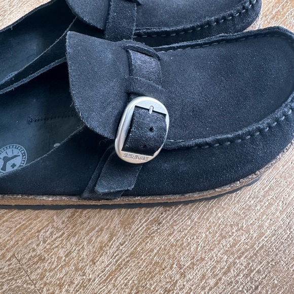 Birkenstock Buckley Shearling Suede Leather Women's 7 - Picture 3 of 7